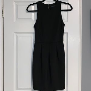 Black fitted dress perfect for semi formal events